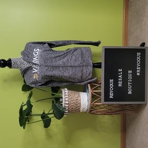 NFL Minnesota Vikings zip up sweatshirt